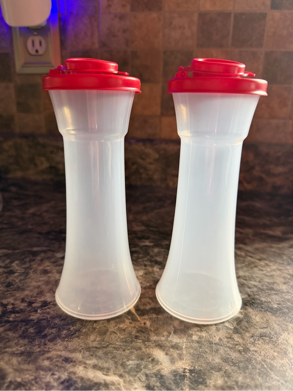 Tupperware Salt & Pepper Shakers